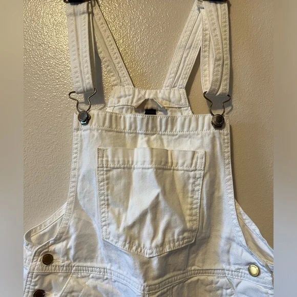 Universal Thread White Denim Overalls - Picture 5 of 5